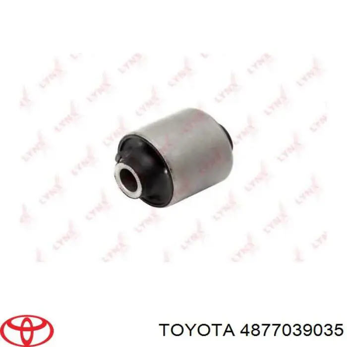 4877039035 Toyota braço oscilante superior direito de suspensão traseira