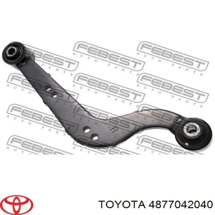 Рычаг подвески задний правый Toyota 4877042040