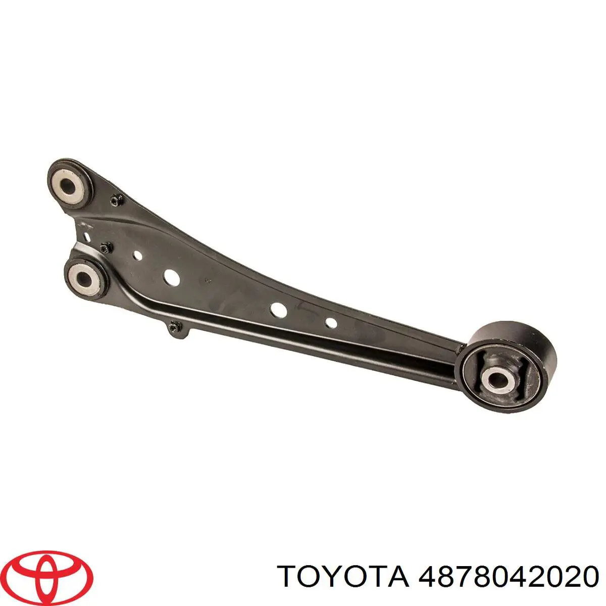 Купить 4878042020 Toyota Рычаг (тяга) задней подвески продольный нижний левый