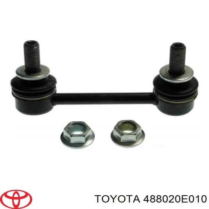 488020E010 Toyota montante direito de estabilizador traseiro