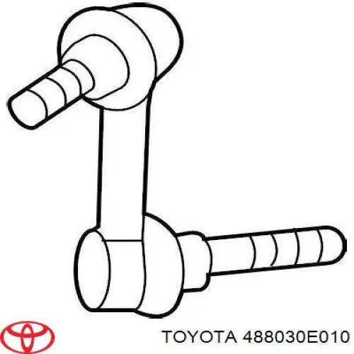 Стойка стабилизатора заднего левая 488030E010 Toyota