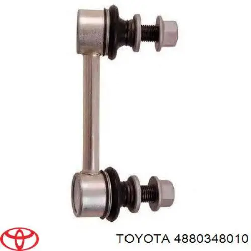 4880348010 Toyota montante esquerdo de estabilizador traseiro