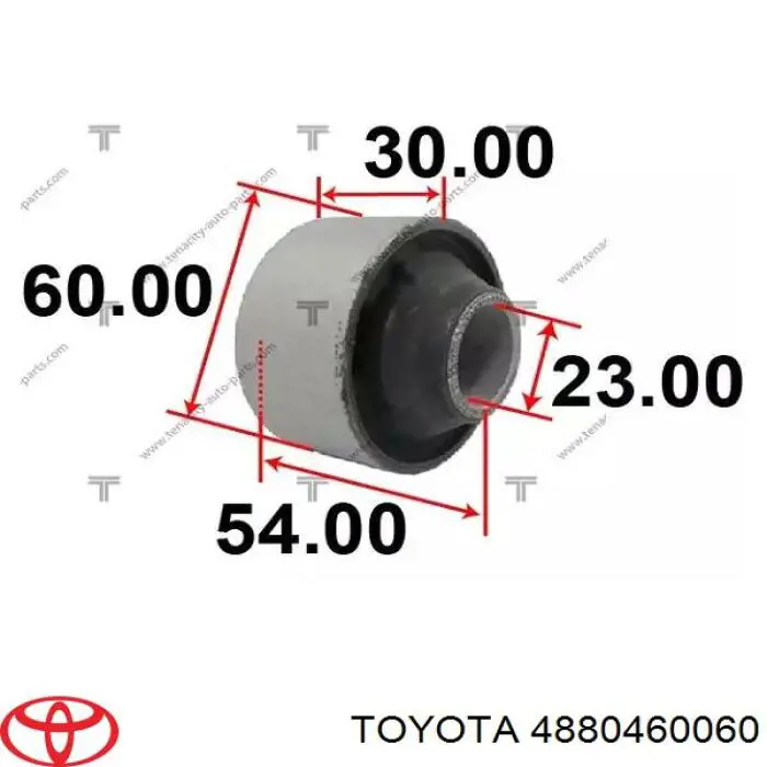 4880460060 Toyota Стабилизатор передней устойчивости