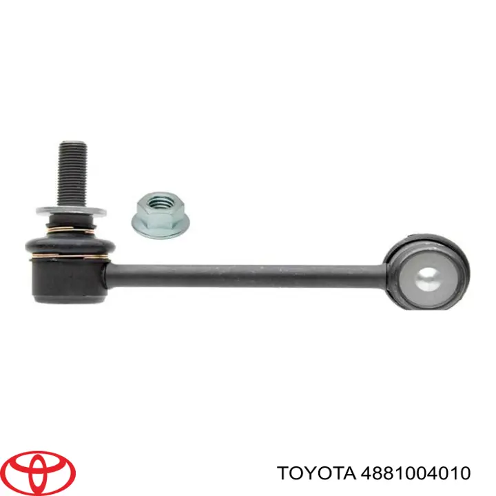 4881004010 Toyota Тяжка стабилизатора, переднего, левая