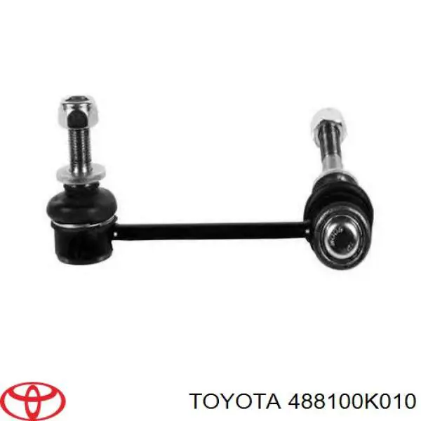 Стойка стабилизатора переднего левая Toyota 488100K010