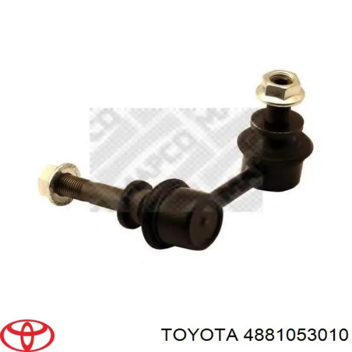 Barra estabilizadora delantera izquierda 4881053010 Toyota/Lexus