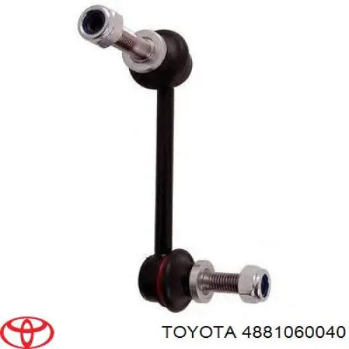 4881060040 Toyota стойка стабилизатора переднего левая