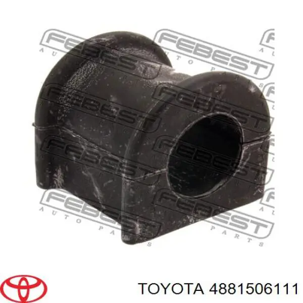4881506111 Toyota bucha de estabilizador dianteiro