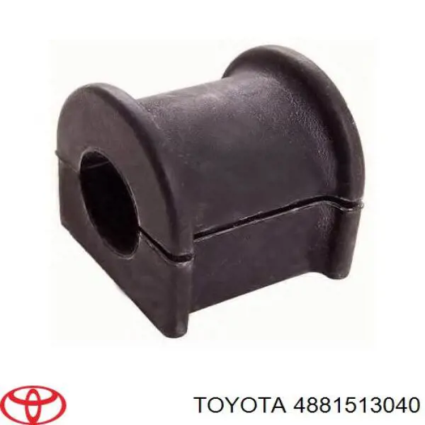 4881513040 Toyota bucha de estabilizador dianteiro