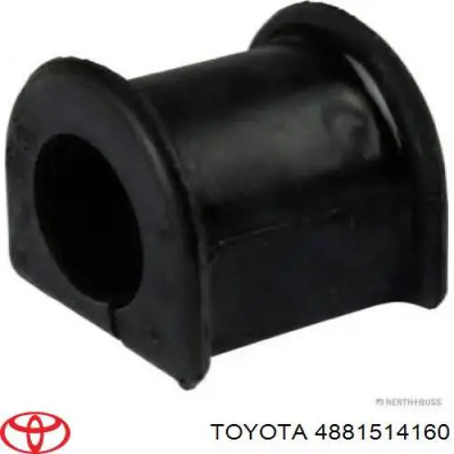 Bucha de estabilizador dianteiro 4881514160 Toyota