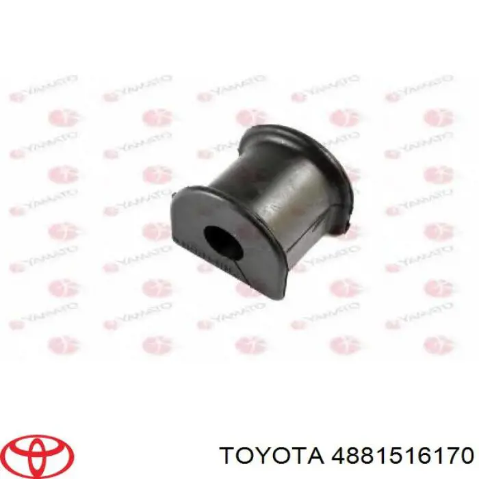 4881516170 Toyota bucha de estabilizador dianteiro