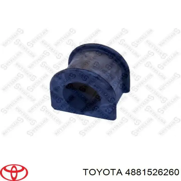 4881526260 Toyota bucha de estabilizador dianteiro