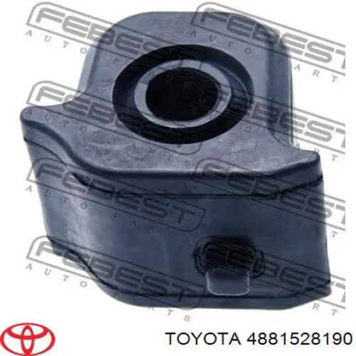 4881528190 Toyota bucha direita de estabilizador dianteiro