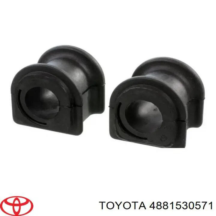 Втулка стабилизатора переднего Toyota 4881530571