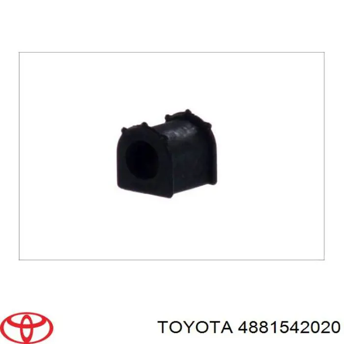 Втулка стабилизатора переднего Toyota 4881542020