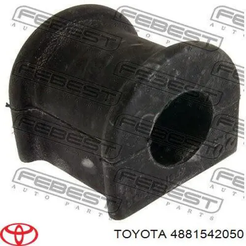 Втулка стабилизатора переднего Toyota 4881542050