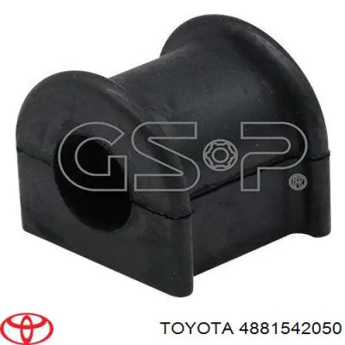 Втулка переднего стабилизатора Toyota 4881542050 цена, от 8.10 USD