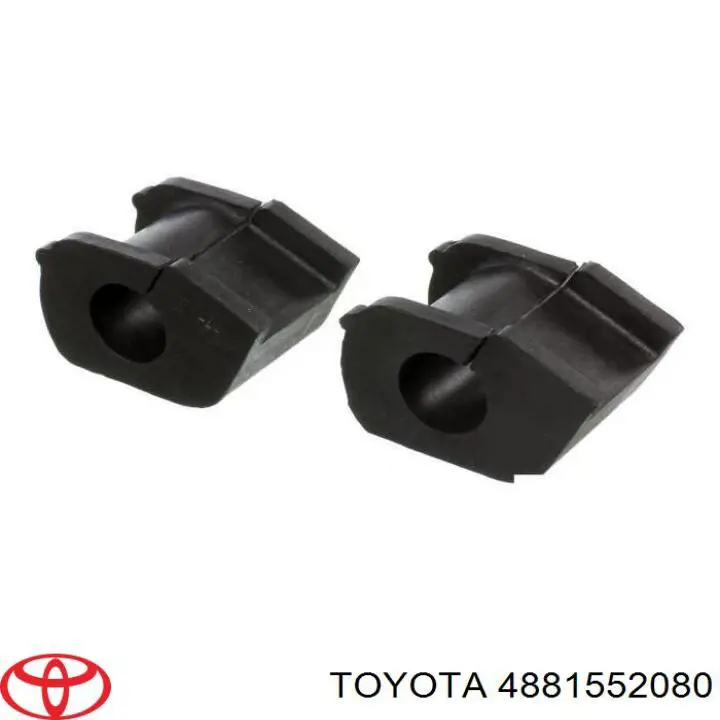 4881552080 Toyota bucha de estabilizador dianteiro