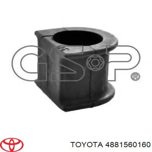 4881560160 Toyota втулка стабилизатора переднего