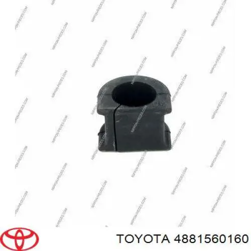 4881560160 Toyota Разрезная втулка стабилизатора