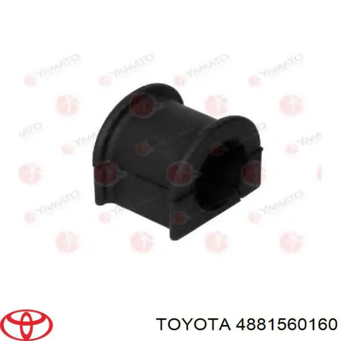 Втулка переднего стабилизатора Toyota 4881560160 цена, от 6.72 USD