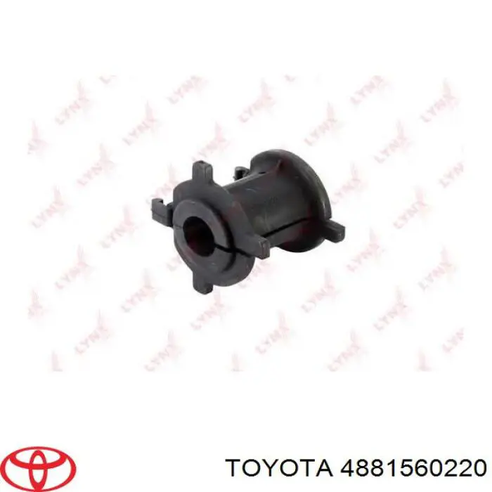 Casquillo de barra estabilizadora trasera 4881560220 Toyota