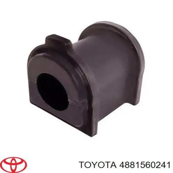 4881560241 Toyota bucha de estabilizador traseiro