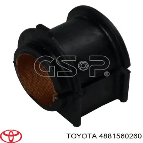 Втулка стабилизатора переднего Toyota 4881560260