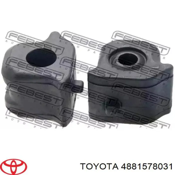 4881578031 Toyota втулка стабилизатора переднего правая