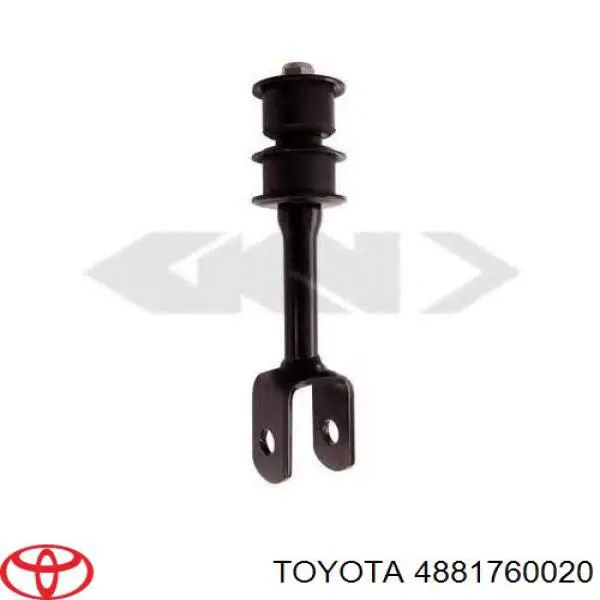 4881760020 Toyota bucha de suporte de estabilizador traseiro