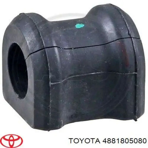 4881805080 Toyota bucha de estabilizador traseiro