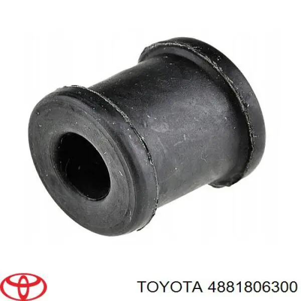 4881806300 Toyota bucha de estabilizador traseiro