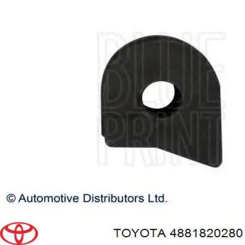 4881820280 Toyota bucha de estabilizador traseiro