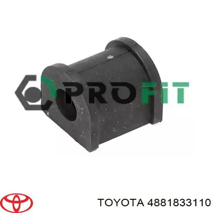 Резинка заднего стабилизатора Toyota 4881833110 цена, от 7.96 USD