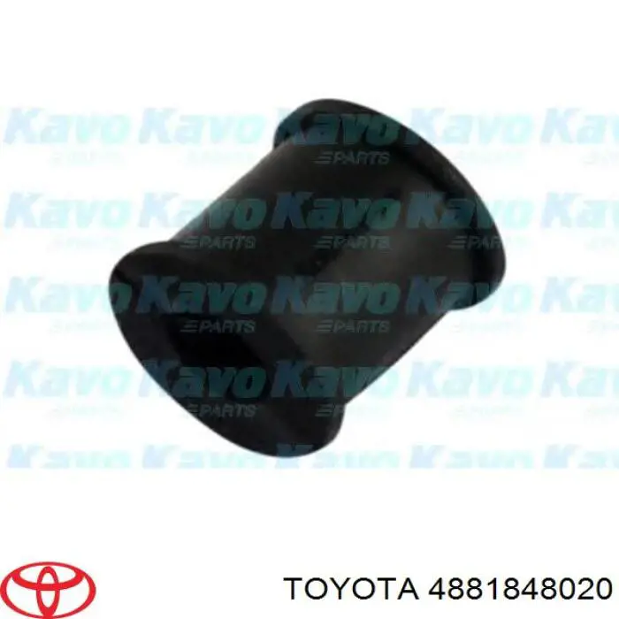 4881848020 Toyota bucha de estabilizador traseiro