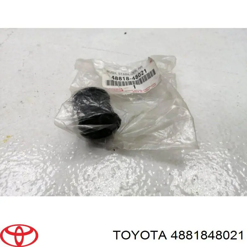 4881848021 Toyota bucha de estabilizador traseiro
