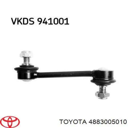 Soporte de barra estabilizadora trasera 4883005010 Toyota