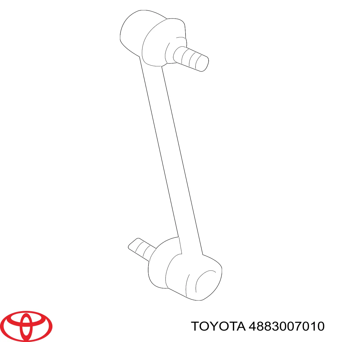Линк стабилизатора, заднего Toyota 4883007010 цена, от 8.79 USD