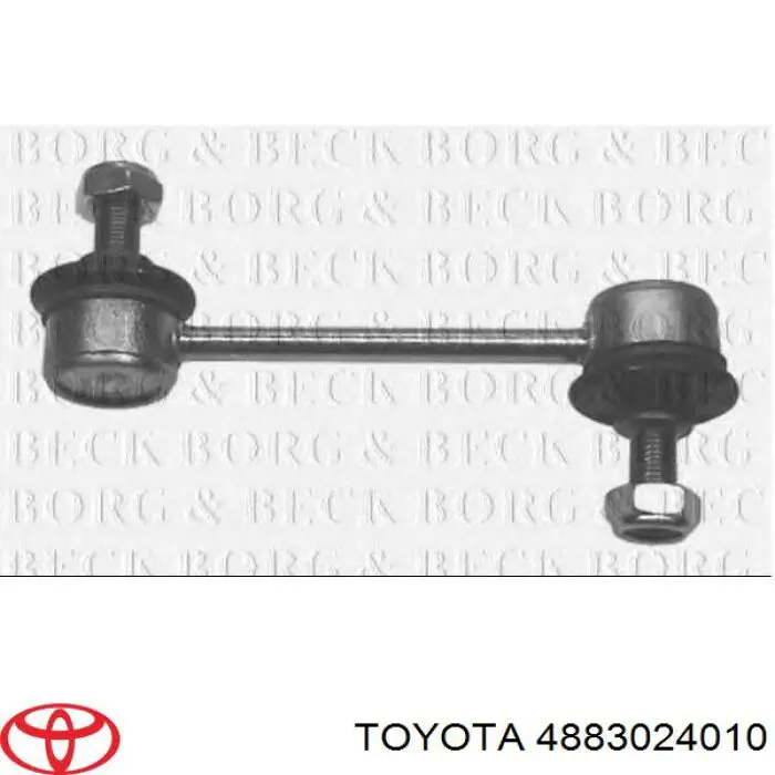 4883024010 Toyota Тяжка стабилизатора, заднего