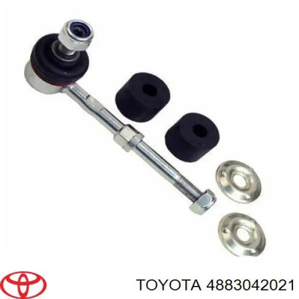 4883042021 Toyota montante de estabilizador traseiro