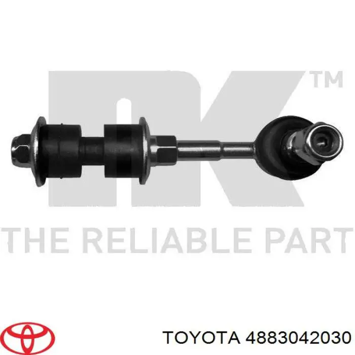 Стойка стабилизатора заднего на Toyota RAV4 V 