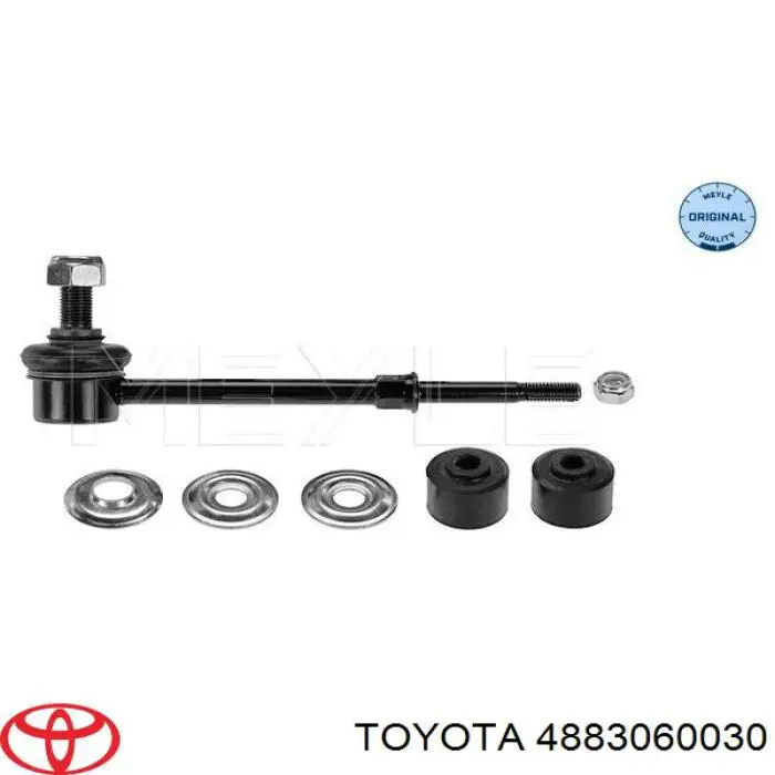 Compre 4883060030 Toyota Montante de estabilizador traseiro