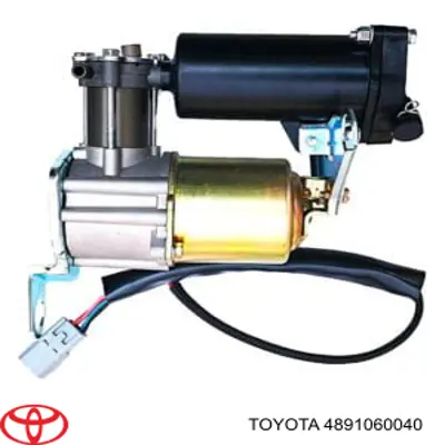 4891060040 Toyota compressor de bombeio pneumático (de amortecedores)