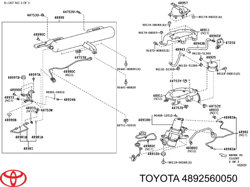Фильтр воздушный компрессора подкачки (амортизаторов) на Toyota Land Cruiser PRADO 