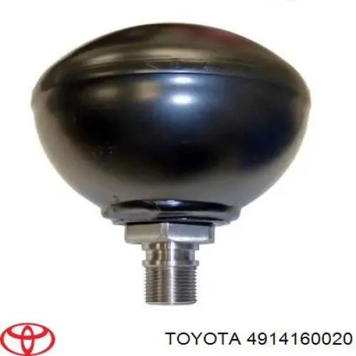 4914160020 Toyota acumulador hidráulico dianteiro do sistema de amortecimento