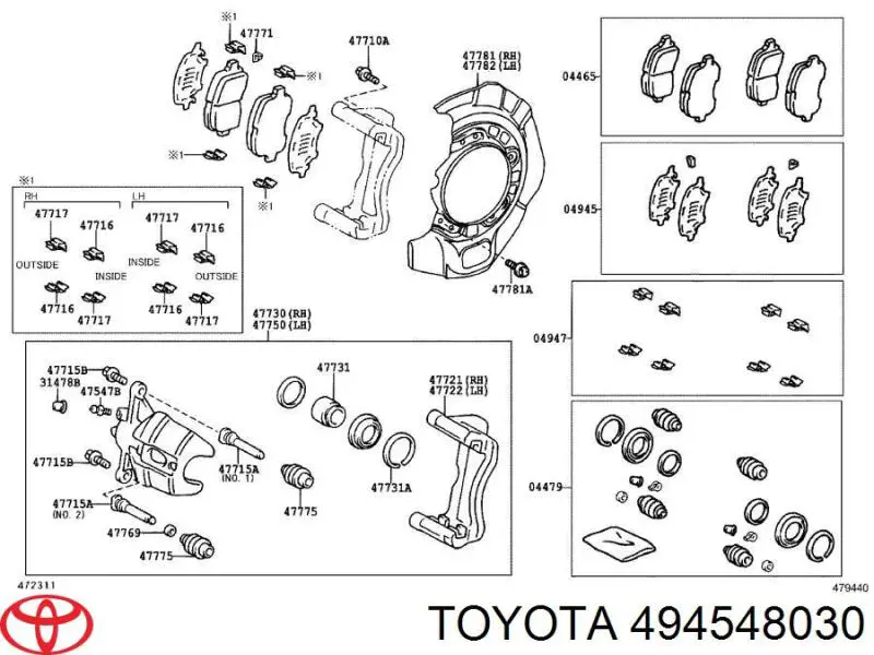  494548030 Toyota