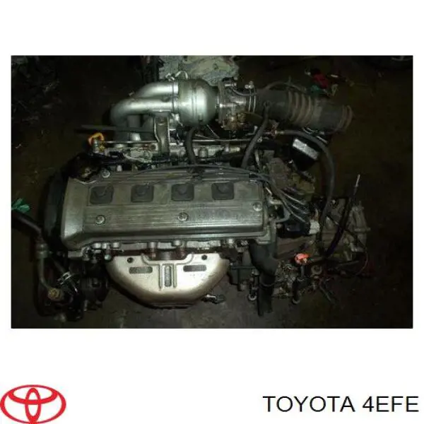 4EFE Toyota двигатель в сборе