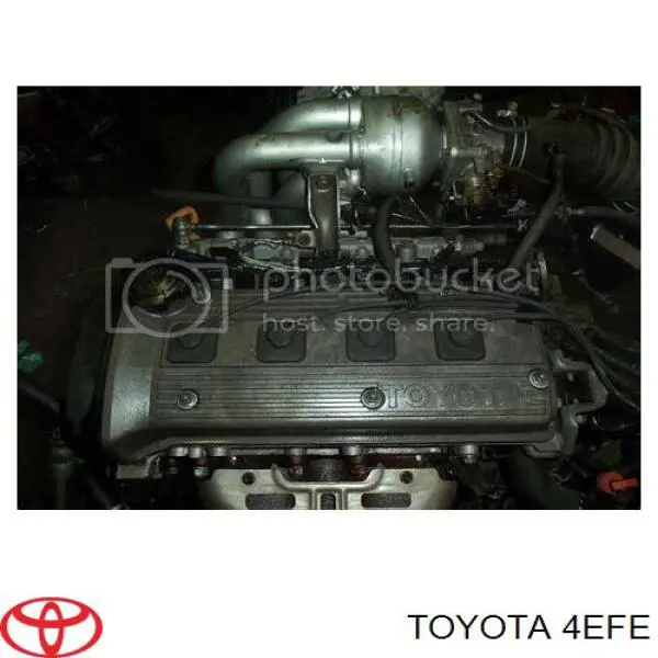 4EFE TOYOTA Motor completo original y equivalente