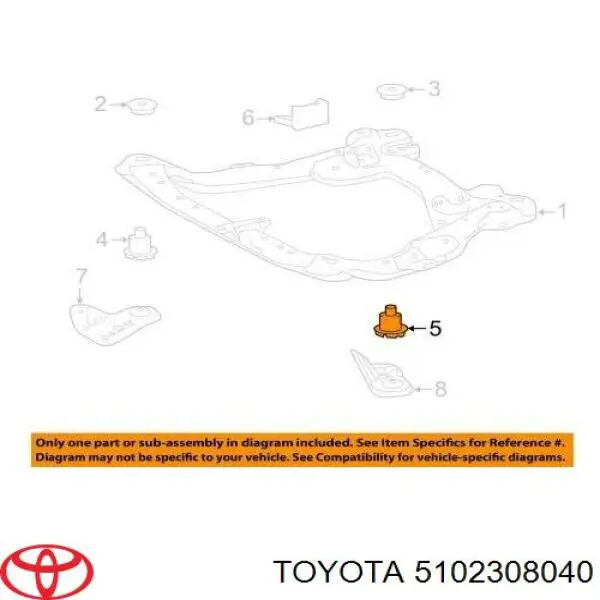  Toyota 5102308040 цена, от 84.88 USD