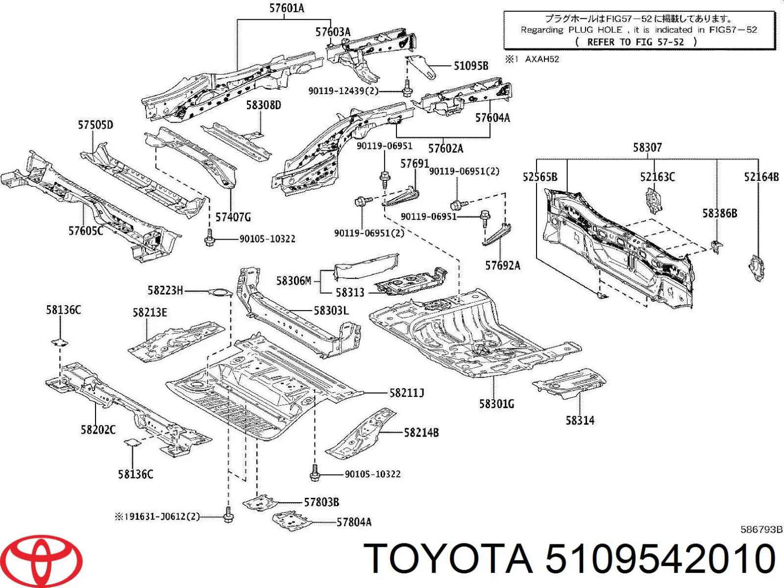  5109542010 Toyota